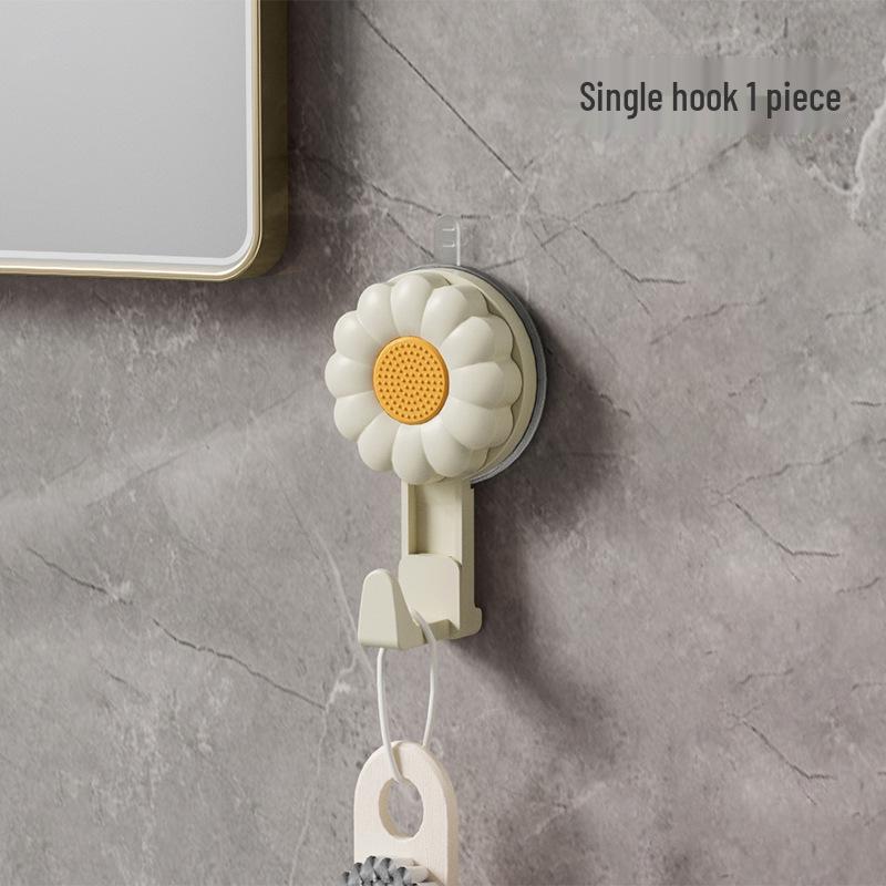 Cârlige cu Ventuză Rotative - Fără Găurire, Adeziv Puternic pentru Pereții Băii și Bucătăriei