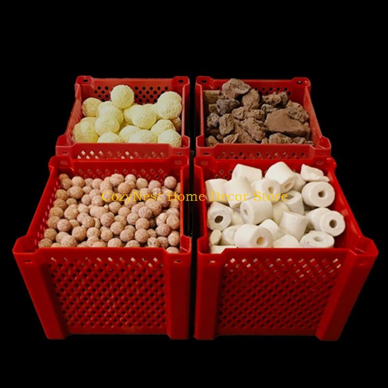 92MF Fish Tanks Filter Media Holder With PVC Construction Filter Aquarium Use CN