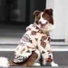 Big Dog Winter Clothes Arctic Fleece Thickened Warm Two-legged Clothes Large Dog Golden Retriever Labrador Fleece Autumn and Winter Clothing