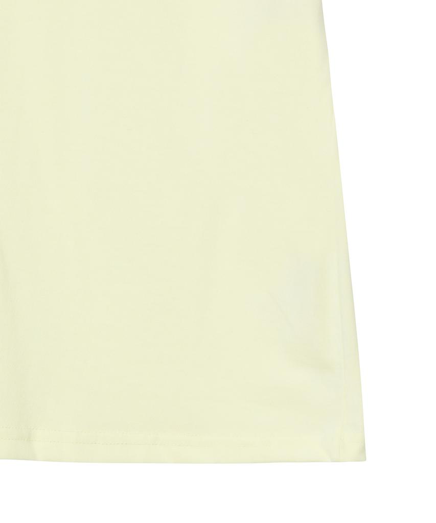 BAUF Roll-Up Melody Oversized T-Shirt [Lemon]