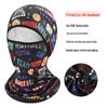 Unisex Eisseide UV-Schutz Gesichtsmaske für Sommer-Outdoor-Aktivitäten