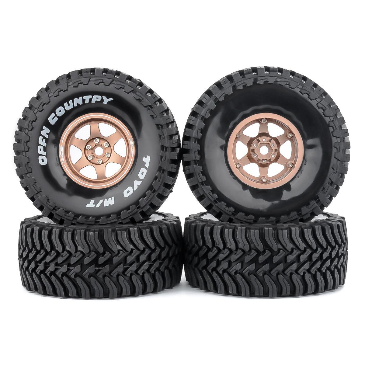 

135mm 2.2-inch Metal Wheels for 1/8 RC Crawler Car - Modified Anti-Beadlock Design