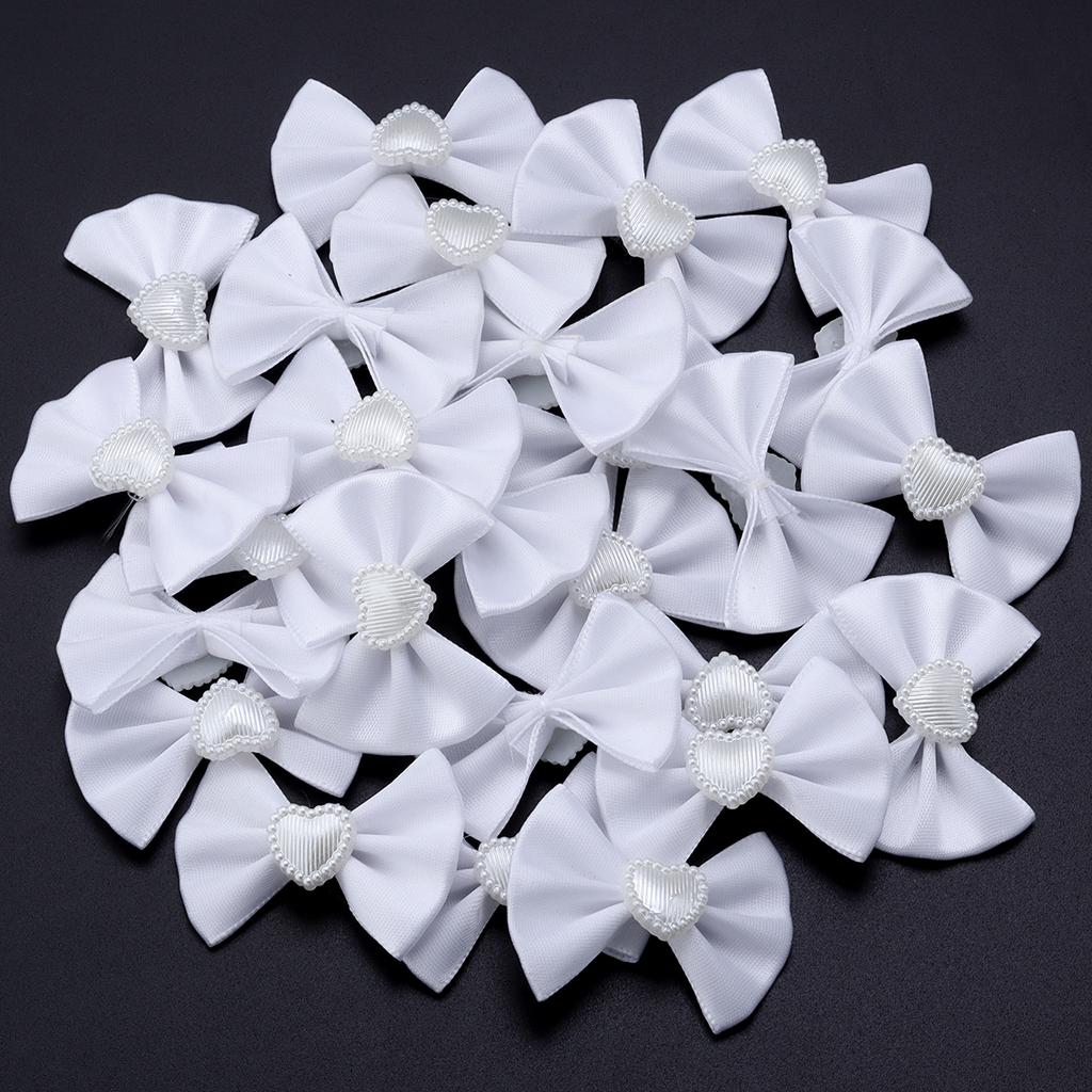 20pcs/lot Sweet Cute Colorful Ribbon Bows Polyester Bow Tie For Kids Girls DIY Jewelry Making Headwear Hairpin Gifts Accessories