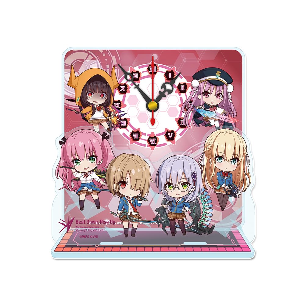 Heaven Burns Red Petitchoko Mini Acrylic Table Clock 31A