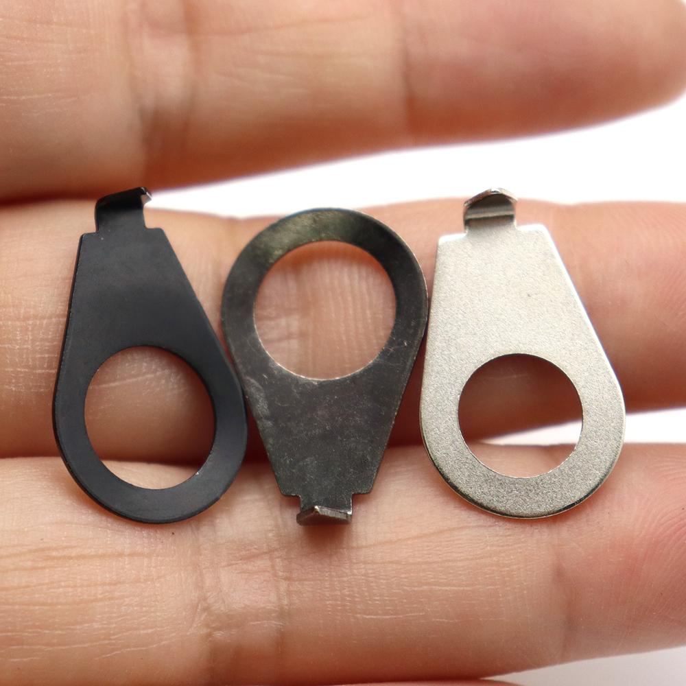 4Pcs Guitar Knobs Pointer Plates 38" Electric Guitar Control Knob Position Pointers 9.7Mm Diameter Washers For Lp Guitar Part
