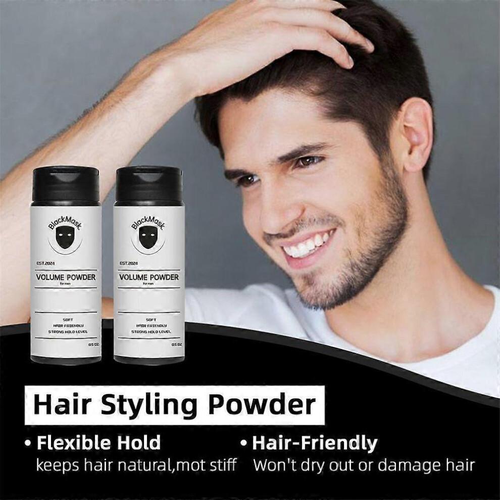 Poudre coiffante BlackMask, poudre volumisante qui apporte instantanément texture et volume 40 g