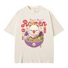 Game FINAL FANTASY XIV Merch Tshirt Funny Moogle Kupo Ramen Graphic Tshirts Men Women Casual Oversized Vintage Cotton Tshirts