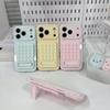 Apple 17 Pro Max Glossy Solid Color Suction Cup Stand Drop-Proof iPhone 18 Case