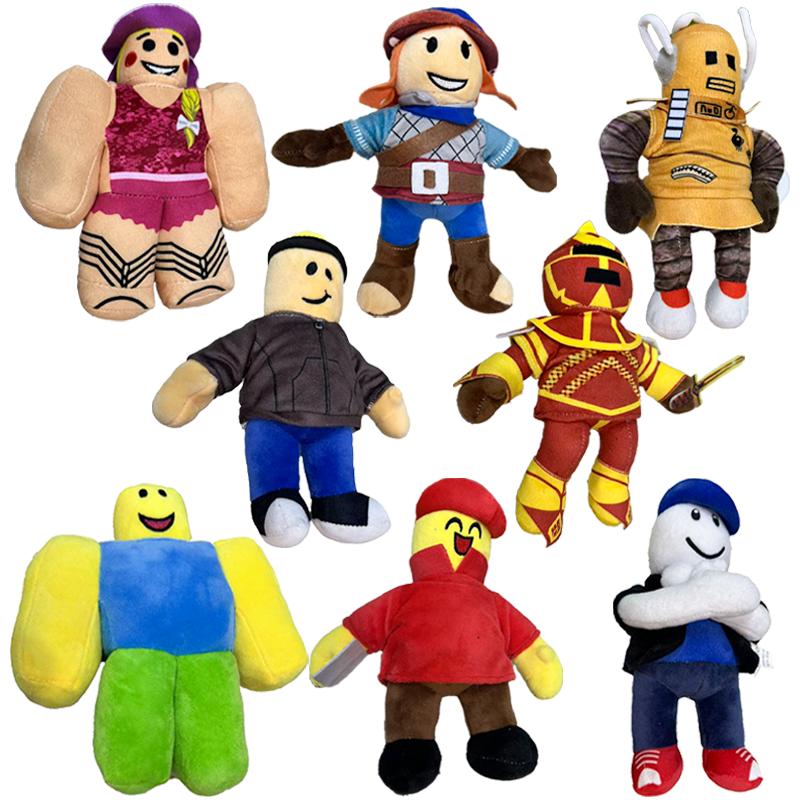Topmix Unisex Noob Roblox Plush Experiment Toys Noob Plush Dolls Anime Game Figure Plushies Stuffed Animals Dolls Fans Toys For Gift