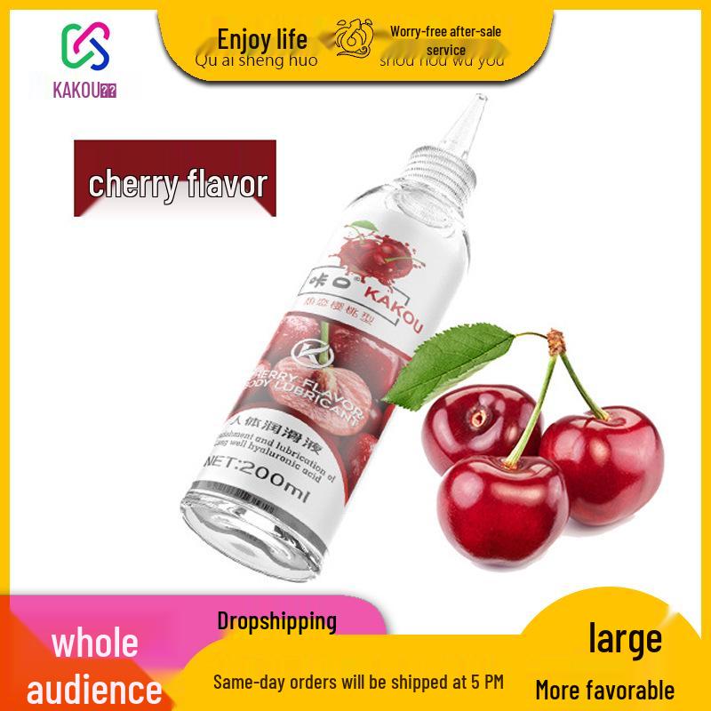 Kakaokou 200ML Fruit-Flavored Couple's Body Lubricant - Adult Erotic Product