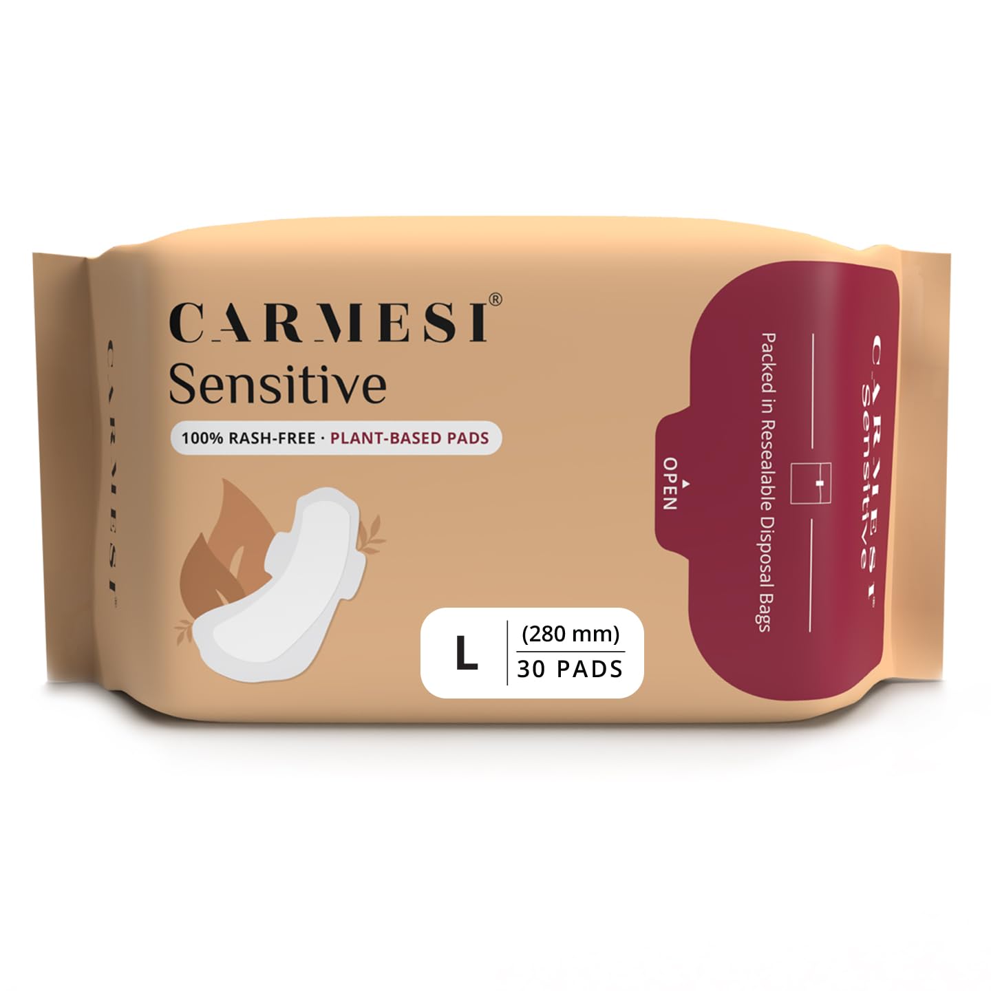 Carmesi jutīgi higiēnas paketes - 30