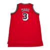 Adidas X NBA Collaboration Miami Heat Dwyane Wade Brand Logo 3D Retro Fan Edition Sleeveless Basketball Jersey Unisex jersey Red Black 7613A-3HC-K9549