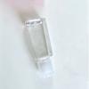PU Leather Hand Sanitizer Holder with Metal Keychain Empty Refillable Bottle Perfect Small Gift for Friends