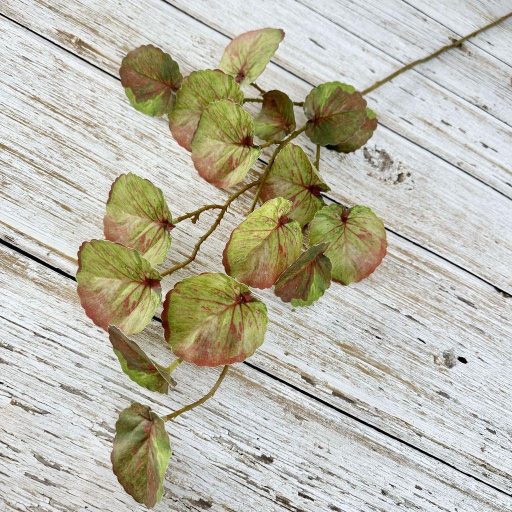 Silk Malus Spectabilis Leaf Faux Plant For Living Room Decoration