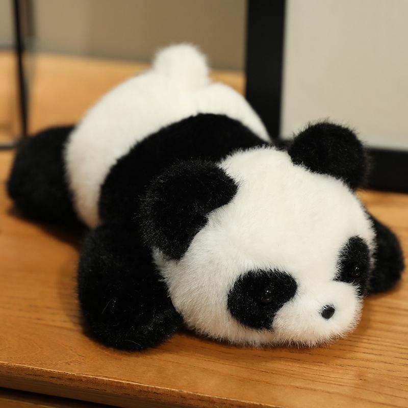 

20cm Cartoon Plush Panda Penguin Elk Hippo Crocodile Turtle Plush Animal Palm Doll Imaginative Play Design Cute Gift Idea Home Decor 20cm