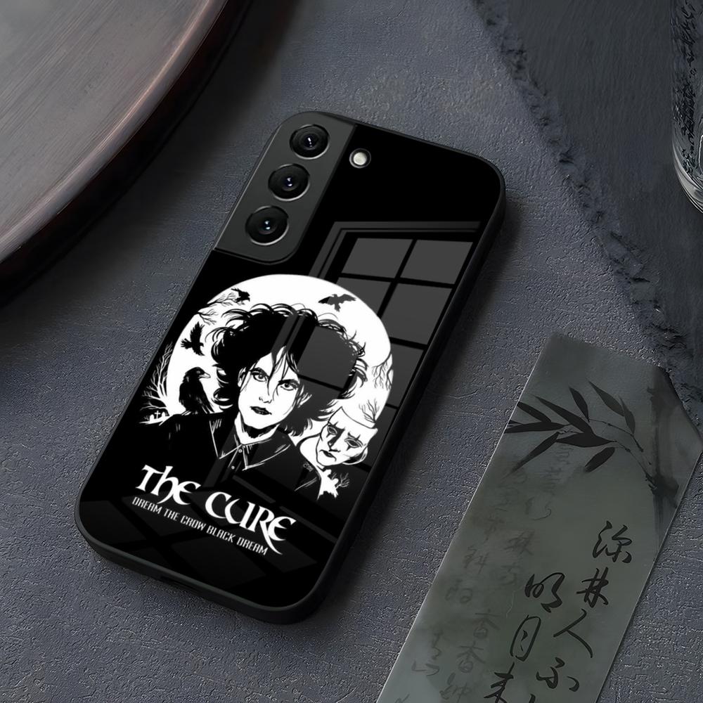 The Cure Robert Smith Phone Case Glass For Samsung Galaxy S25 S23 S24 S21 S22 S20 Ultra Fe Plus A15 A14 Cover