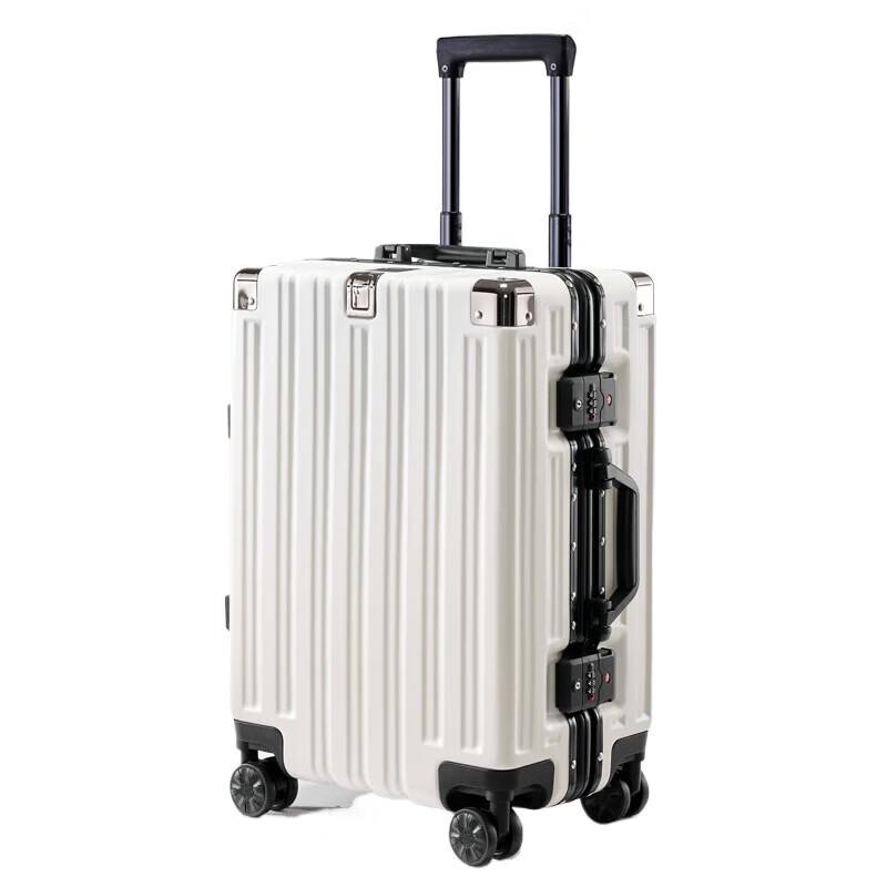 Rockland Pioneer Series Aluminum Frame Hardside Luggage