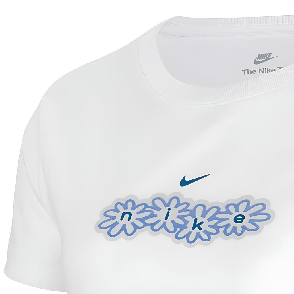(PS) Nike Sportswear Crop T-Shirt 'White' Kids' FD5364-100