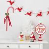Candy Cane Decorations Outdoor Christmas Festive Decoration Festive Tree Hangable Ornament For Front Door Office Living Room