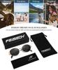 FEISEDY Oval Metal Frame Sunglasses with UV400 Perfect for and Retro B0124 Women's Protection, Driving, Fishing, Hiking, Shopping, Travel, More.