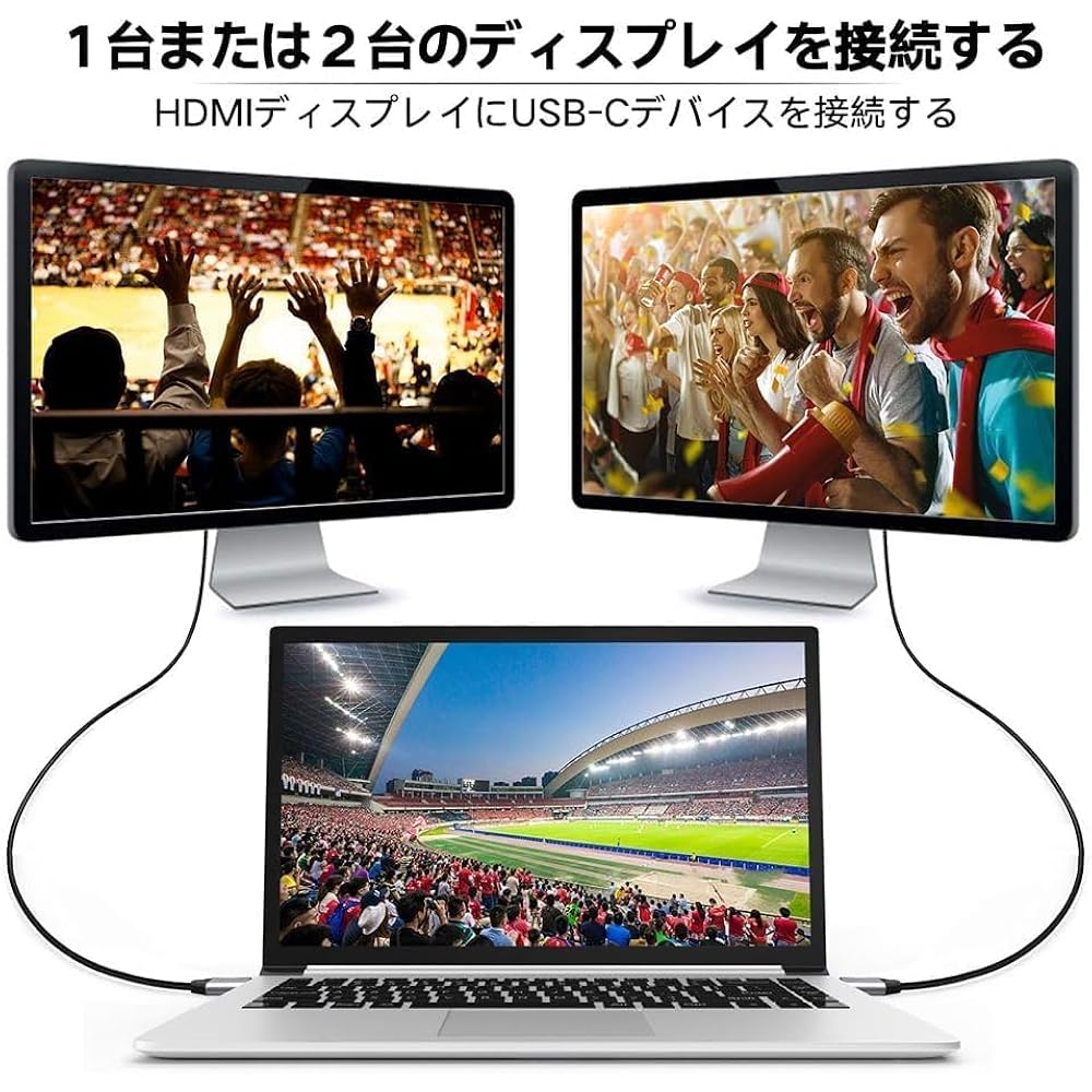 USB Type-C To HDMI Converter Cable 1.8M Connection Cable HDTV Type-C 4K Video Output Type C HDTV ...