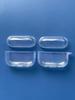 AirPods Pro 2 Transparent Hard Shell Case, Compatible with AirPods 3 & 4, Soft Protective Cover