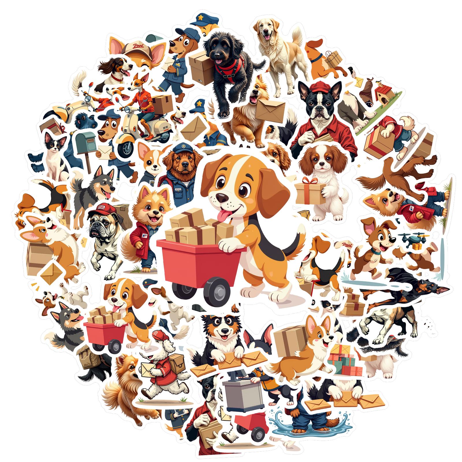 35pcs-70pcs Cartoon Stickers Cute Funny Stickers Stationery Stickers For Laptop Luggage Scrapbook Diary Sticker DIY Phone