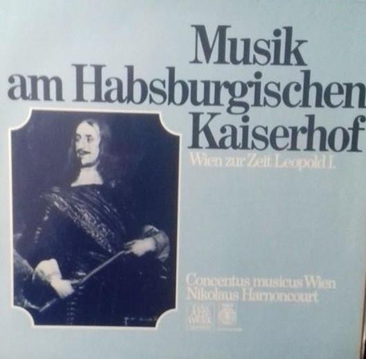 

LP Record NIKOLAUS HARNONCOURT CONCENTUS MUS Musik Am Habsburgischen Kaiserhof 62090 TELEFUNKEN 1973 Germany Classical Used