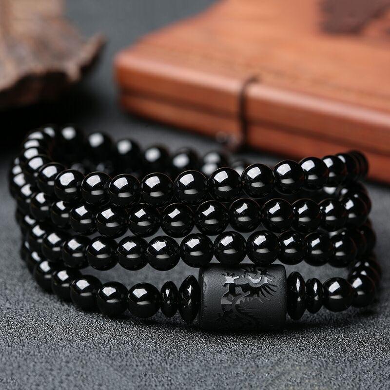 Couple Bracelet, Zodiac Dragon and Phoenix Totem, Men's and Women's Natal Year Bracelet, Gift for Classmates