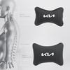 For Kia Sportage Morning Ceed Picanto Rio KN Car Seat Headrest Auto Logo Neck Pillow
