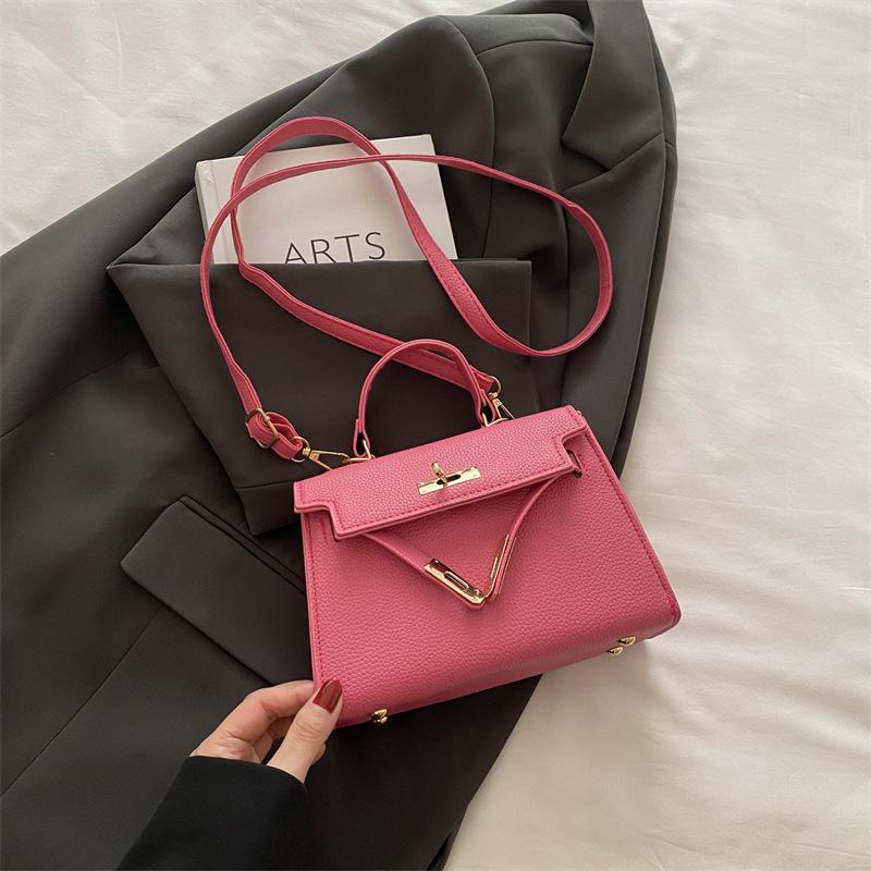 Autumn Small Bag Women's New Trendy Women's Bag Small Square Bag Shoulder Bag Fashionable Personalized Portable Messenger Bag