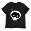New Summer Wootteo Jin Astronaut Print T-shirt Anime Quick-drying Pure Cotton T-shirt Streetwear Suitable for Both Men and Women