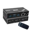 2x1 KVM Switcher USB 3.0 & RJ45 Ethernet Support 8K for HDMI KVM Switch for 30Hz 4K Computer Monitor Keyboard In Stock