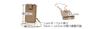 Lujan. Genuine Leather Women's Wallet Shoulder Bag, Greige, LU-92529-GG