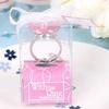 Fashion Accessories Small Gifts Party Favors Wedding Gifts Diamond Ring Shape Keychain Key Accessories Wedding Gifts for Guest
