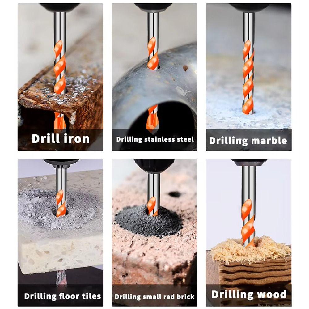 Carbide Drill Bits Triangular Hole Cutter New Metalworking Bit  Metal Wood