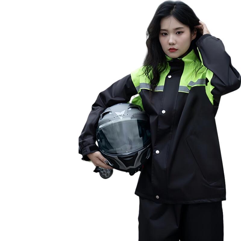 

PooLian Men s Cycling Two-Piece Breathable Rain Suit