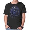 Unisex Crew Neck T-Shirt StarryMorph Graphic Short Sleeve Casual Tee