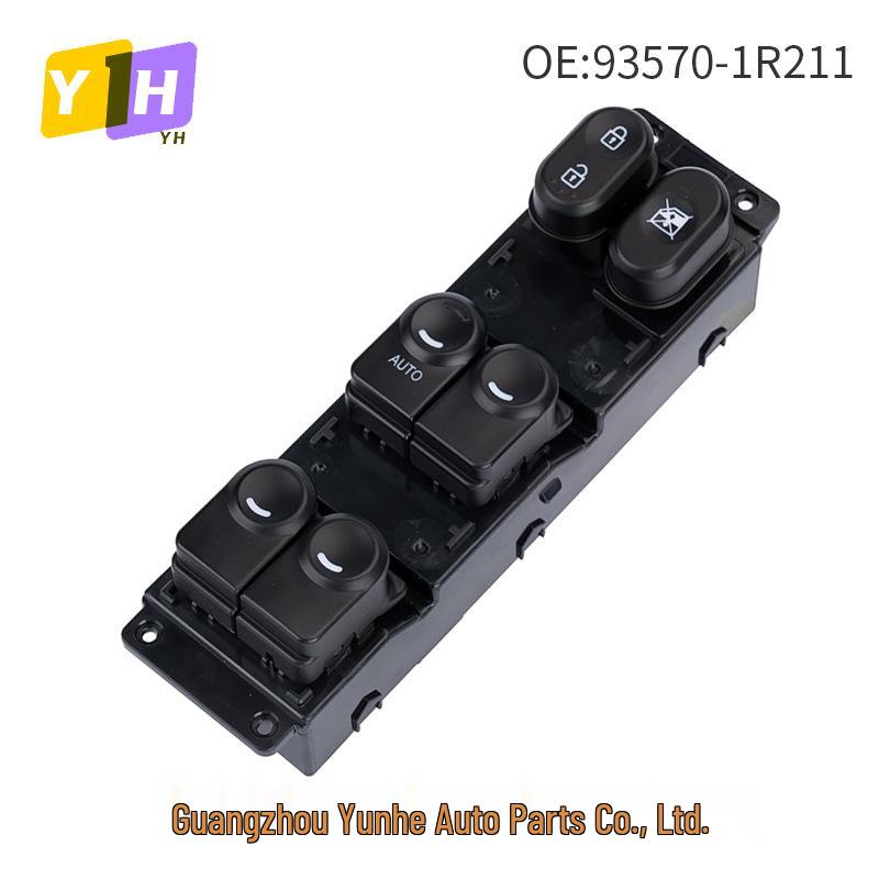 Power Window Switch 93570-1R211 for 2015-2017 Hyundai Accent Models.