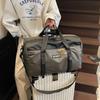 Bolsa de Viagem Duffel Durável com Múltiplos Compartimentos Grande Capacidade Bolsa para Academia Fim de Semana Bagagem de Mão