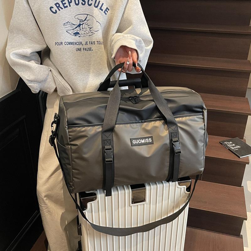 Bolsa de Viagem Duffel Durável com Múltiplos Compartimentos Grande Capacidade Bolsa para Academia Fim de Semana Bagagem de Mão