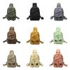 Color Solid Simple Casual Lightweight Neutral Backpack For Daily Activities