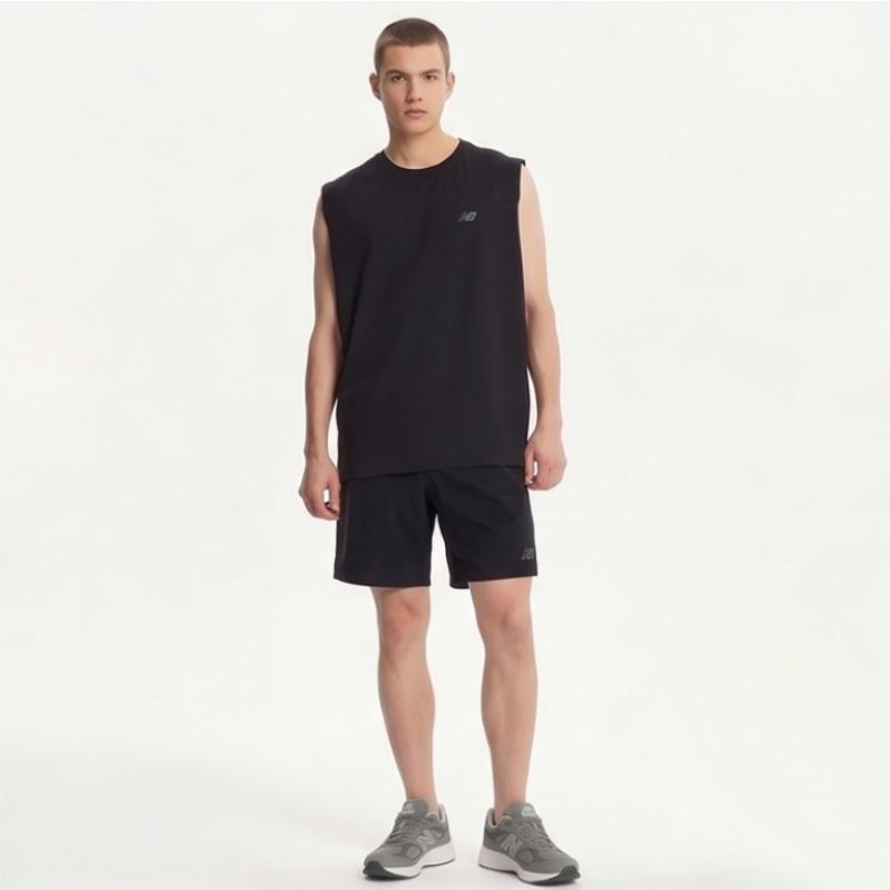 New Balance Unisex Big Logo Tank Top Ice Nbngfco303 19