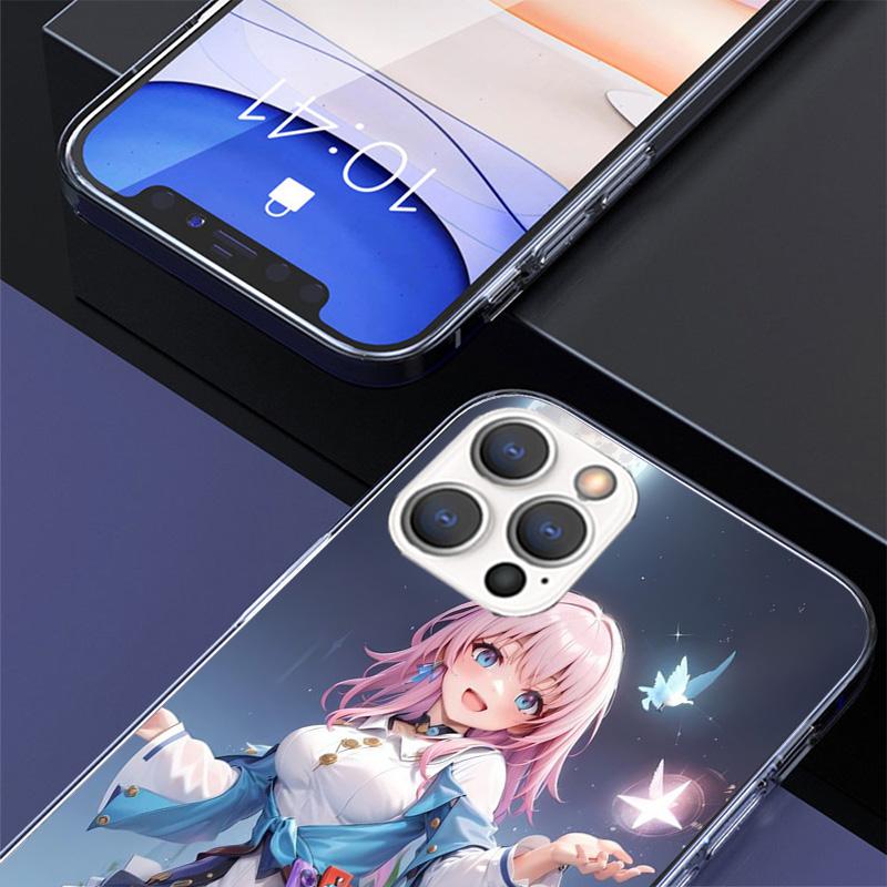 Honkai Star Rail March 7TH Cover Phone Case For iPhone 16 17 Air 15 14 Pro Max 16E Phone Case 13 Mini 12 11 7 SE 8 Print Pattern