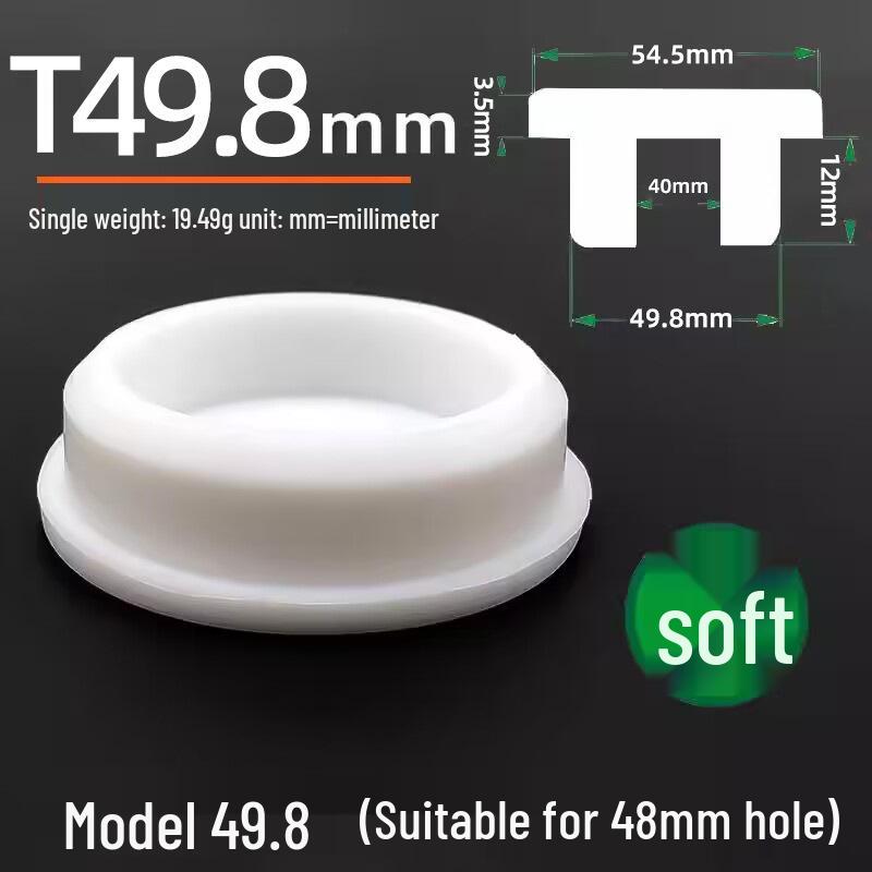 Silicone Rubber Drain Stopper for Washbasin, Mop Pool, and Children's Bathtub - Odor-Proof, Waterproof Stainless Steel Floor Plug.