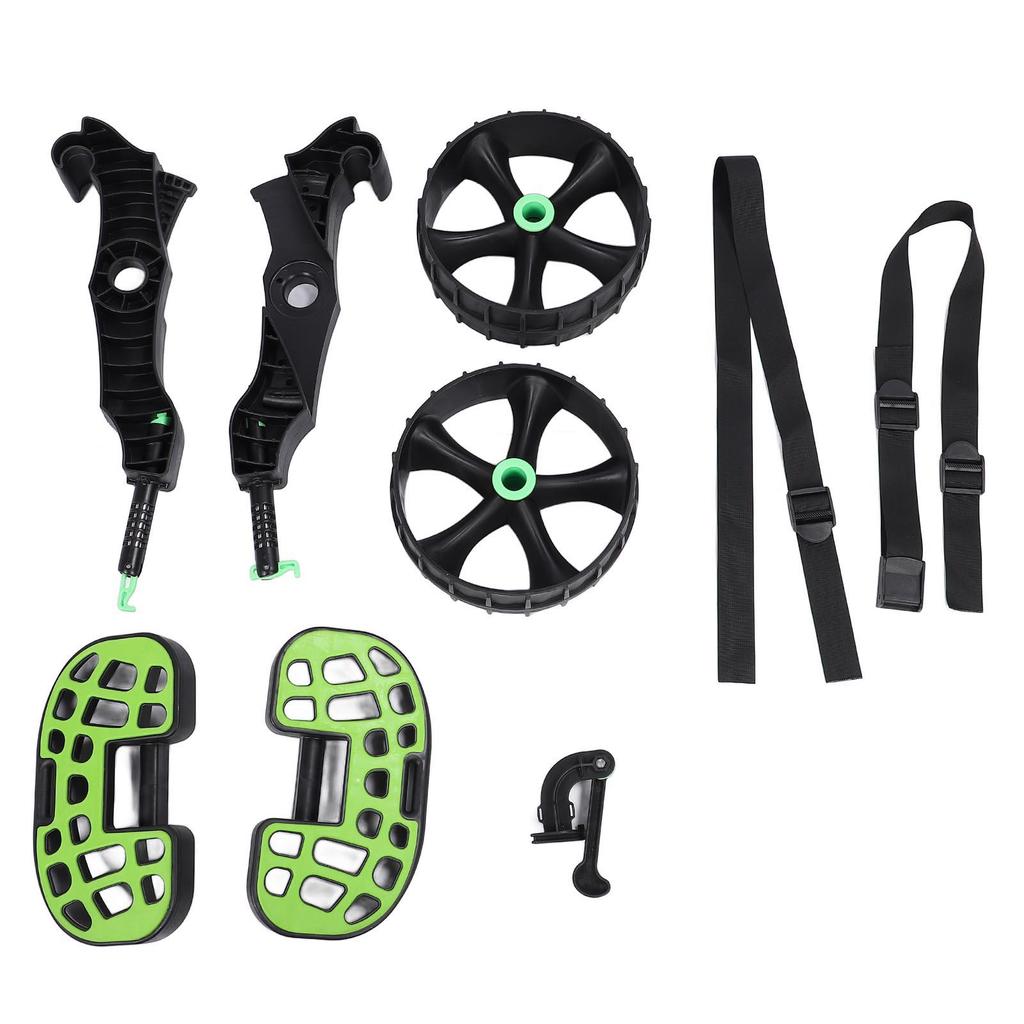 Kajakový vozík Silná nosnost Kola odolná proti propíchnutí Snadná přeprava Kanoe vozík na pláž