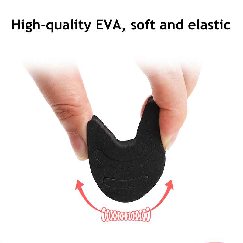 1pair Women High Heel Toe Plug Insert Shoe Front Filler Cushion Pain Relief Protector Accessories Forefoot Pad Half Feet Insoles