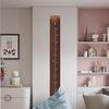 Ergonomischer Holz-Höhenversteller Bequeme Wandmess-Aufkleber