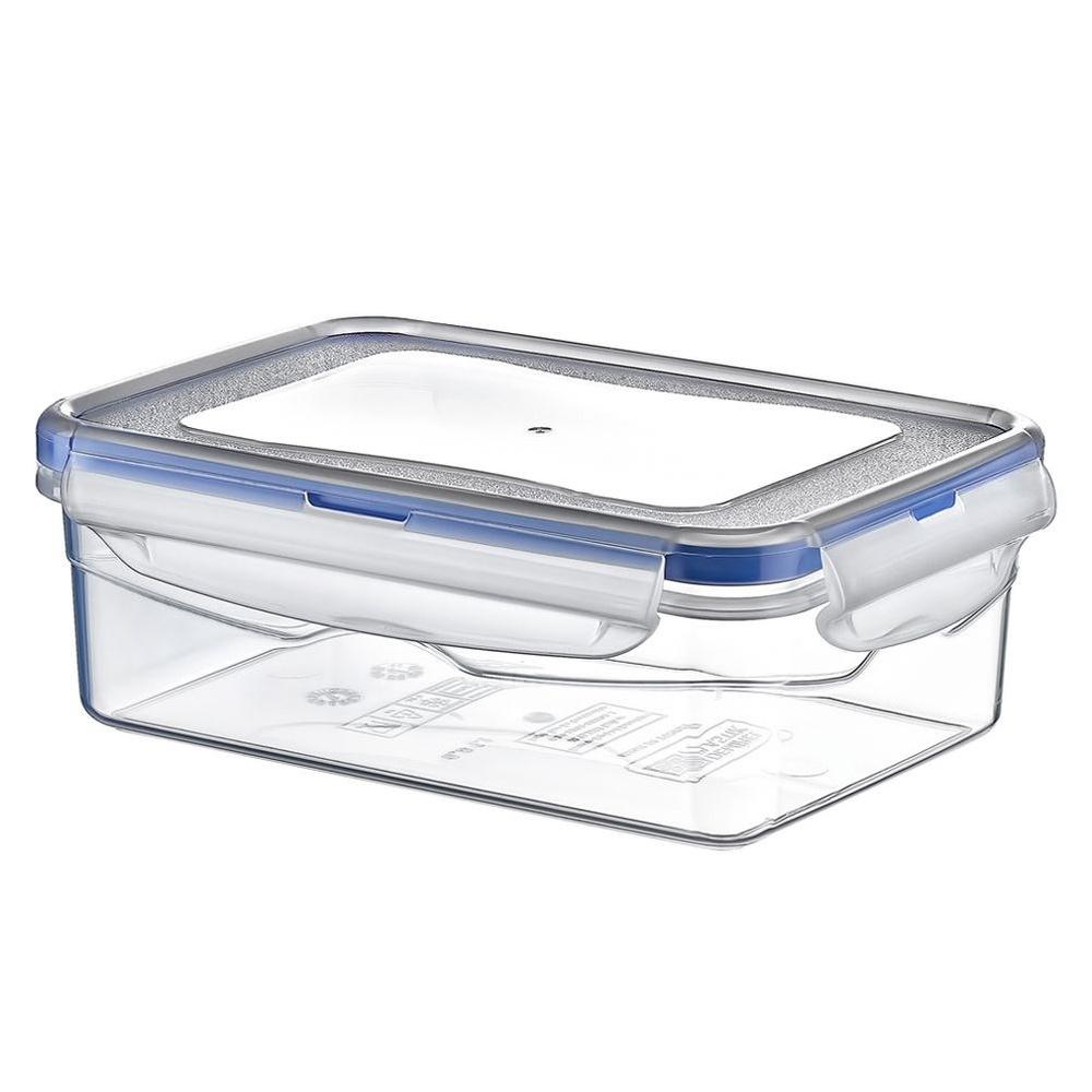 Kitchen Food Storage Container with Seal and Clips 400 ml