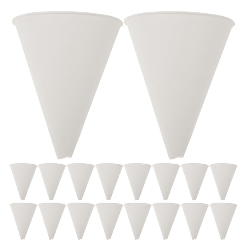 

25 Pcs Disposable Loat Funnels - Funnels, Filler Funnels, Gas Funnels, Filling 11.00X8.50X8.50CM белый